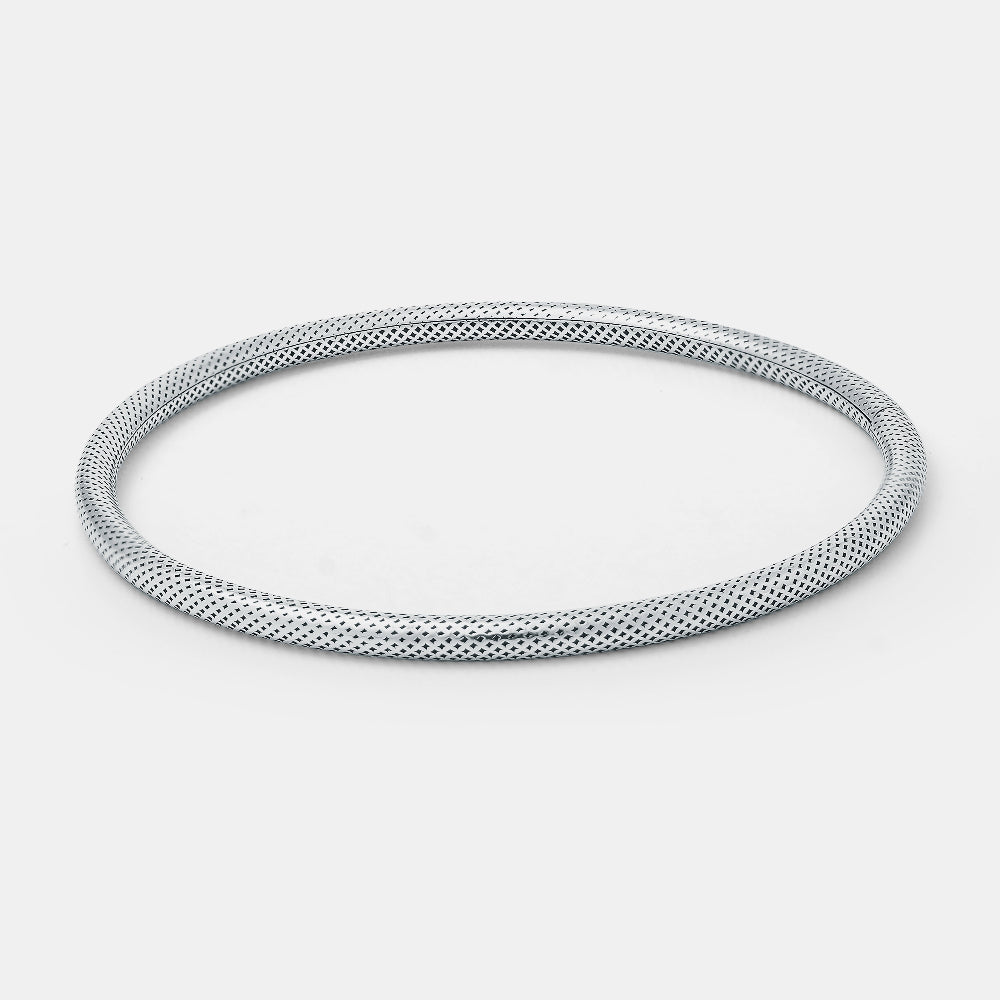 Textured Hollowpipe Bangle
