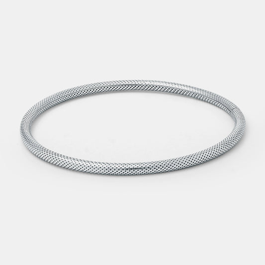 Textured Hollowpipe Bangle