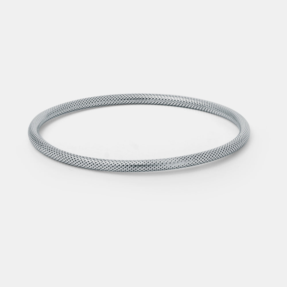 Textured Hollowpipe Bangle