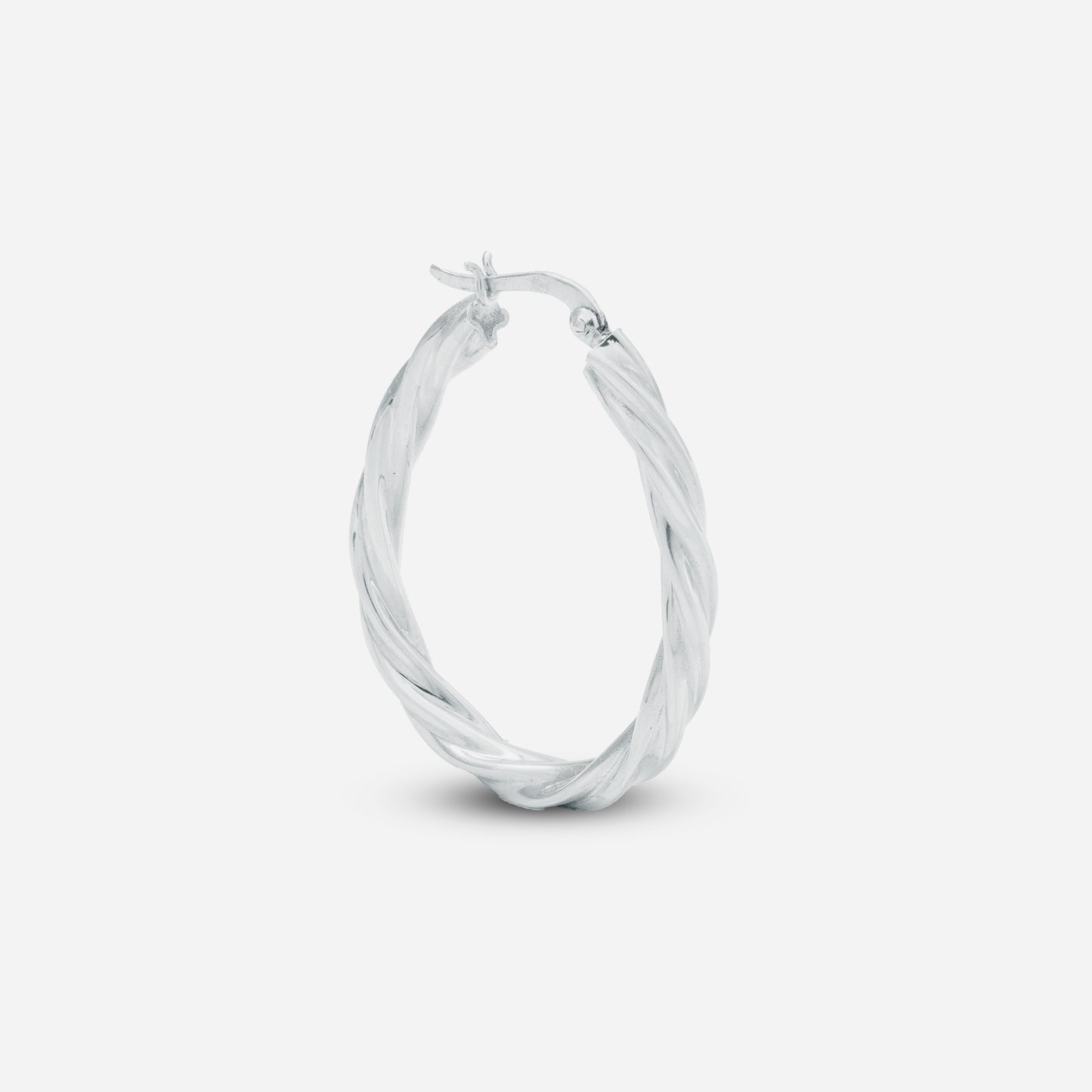 Twisted Hoop Earrings