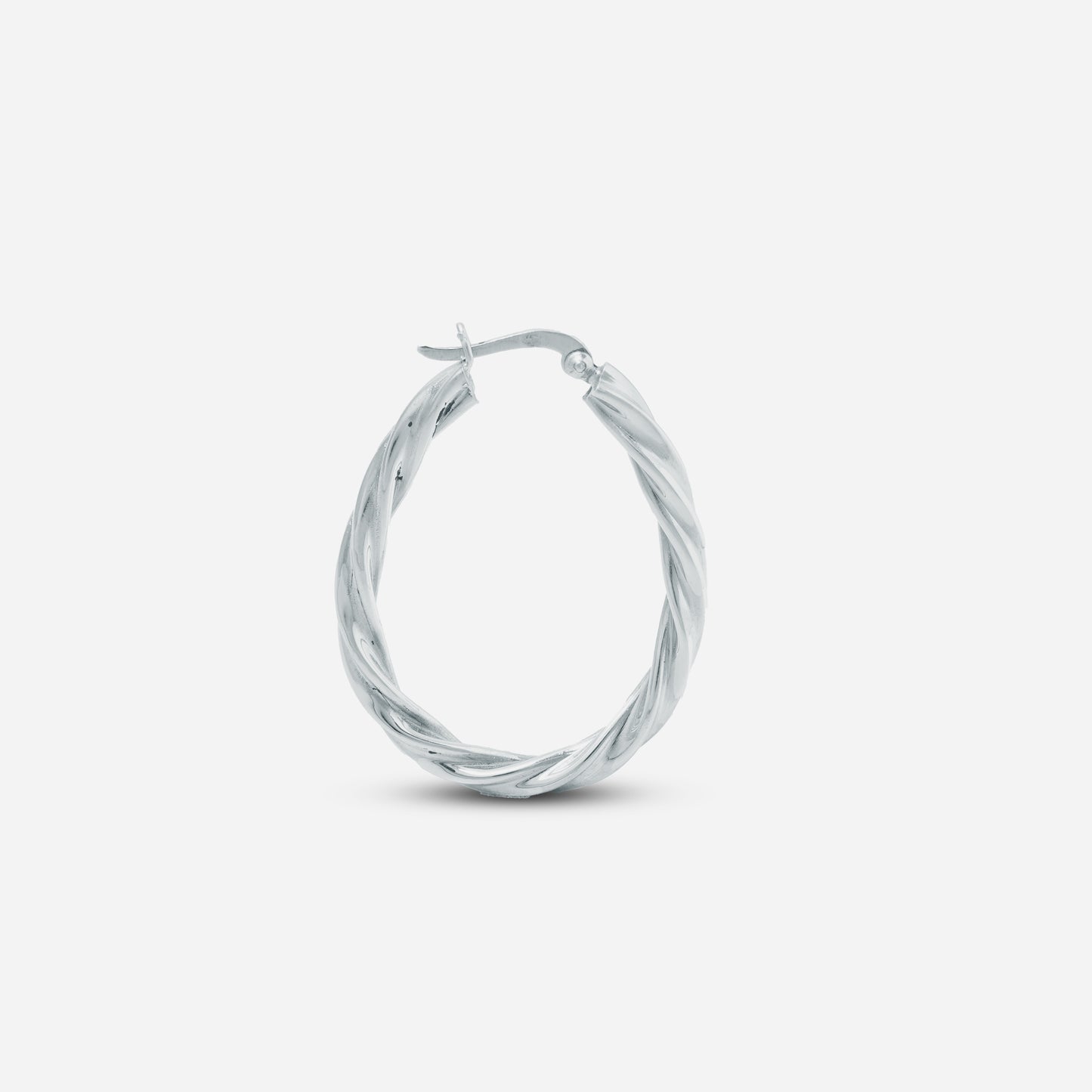 Twisted Hoop Earrings