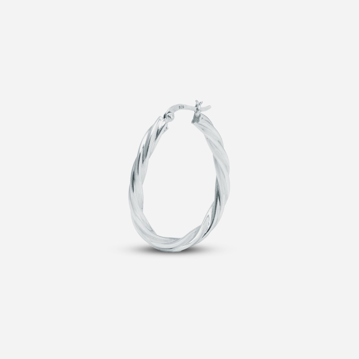 Twisted Hoop Earrings