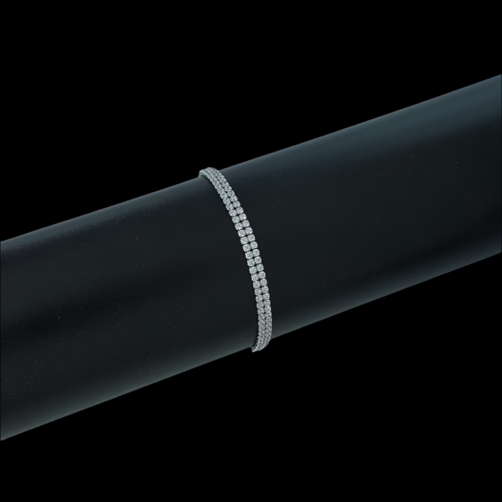 2 Line Tennis Bracelet