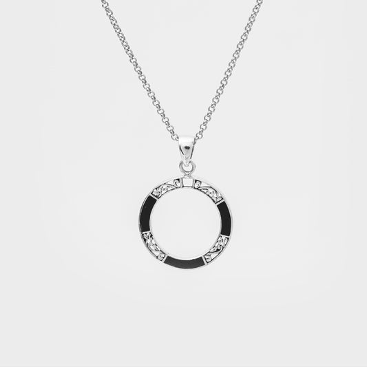 Filigree Circle Pendant