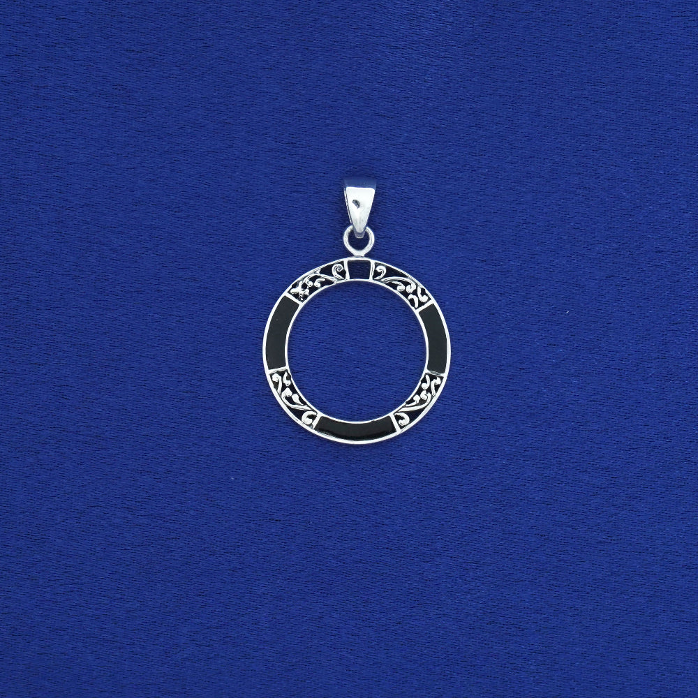 Filigree Circle Pendant
