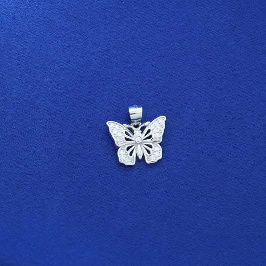 Pave Butterfly Pendant