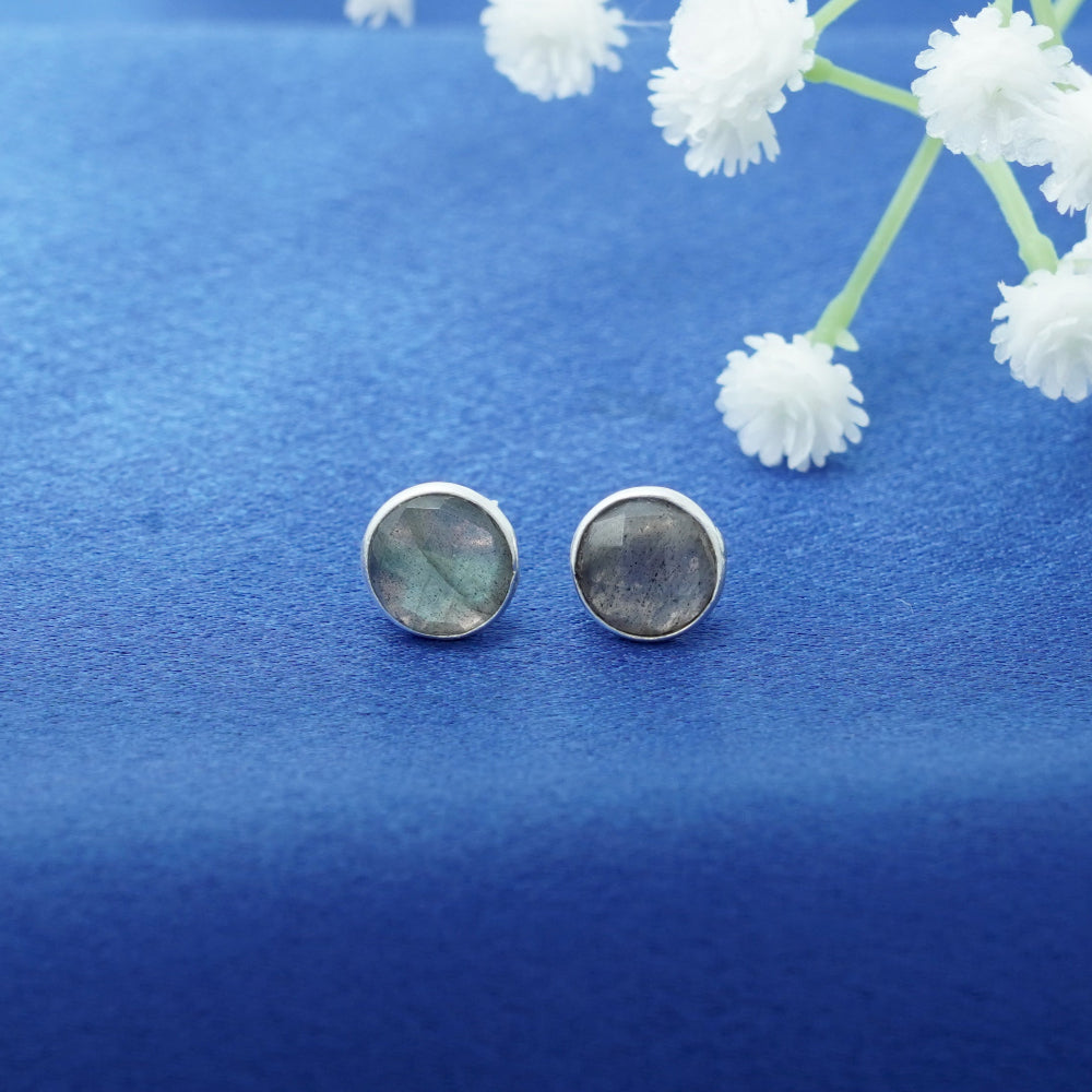 Mystical Labradorite Studs