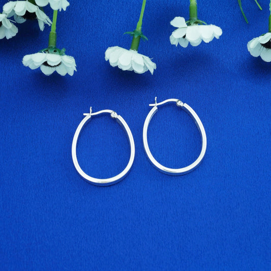 Modern Ovals Hoops