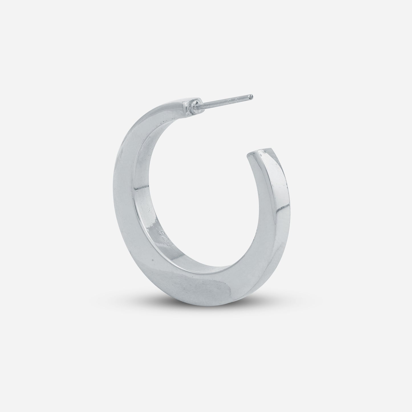Sculpted Chic Hoops