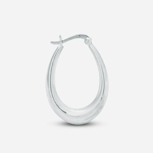 Puffed Oval Hoops