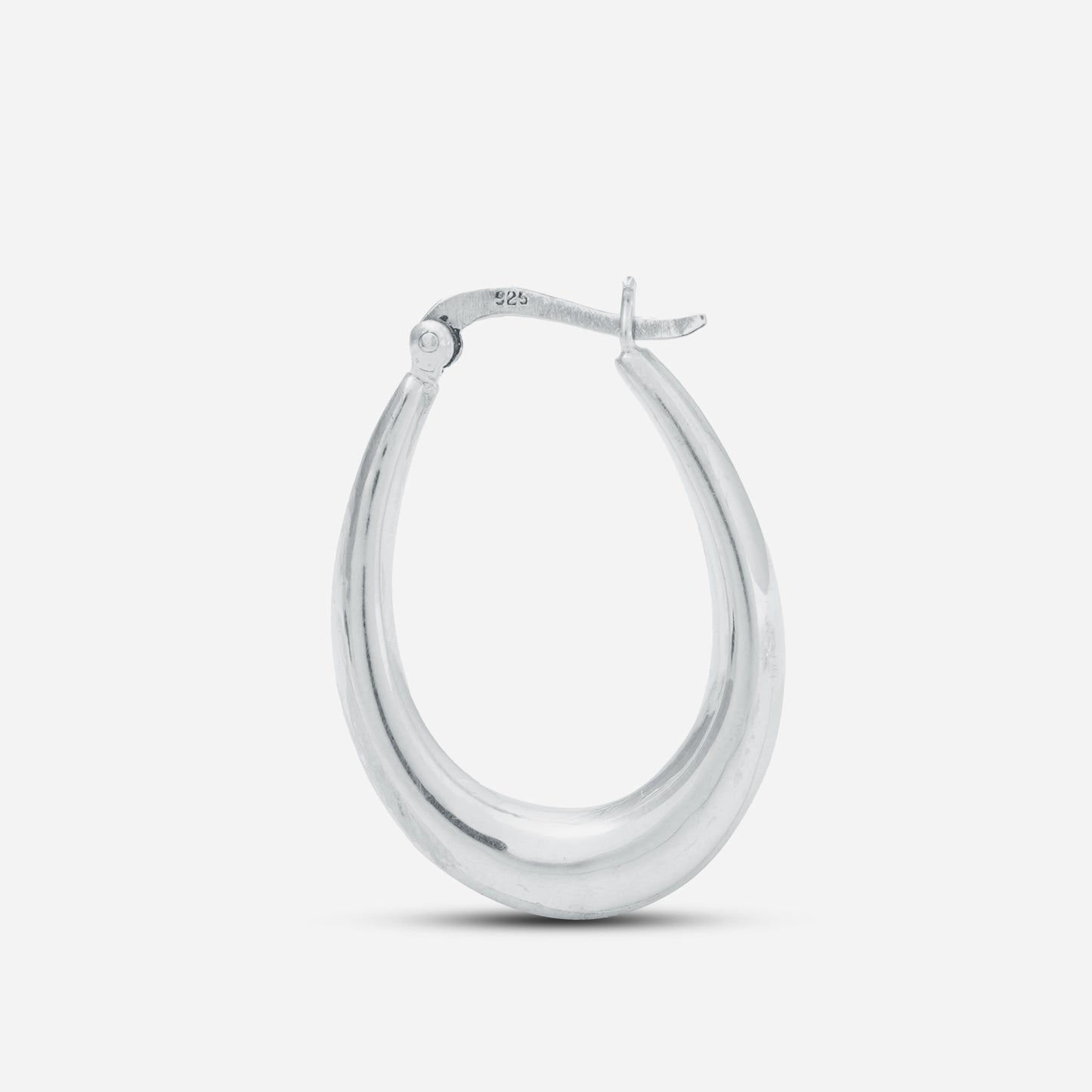 Puffed Oval Hoops