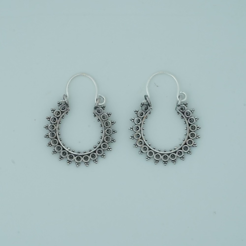 Vintage Tribal Hoops
