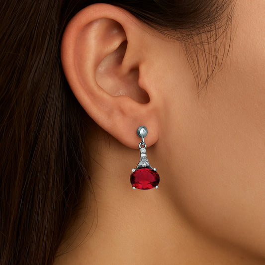 Red Earring Model
