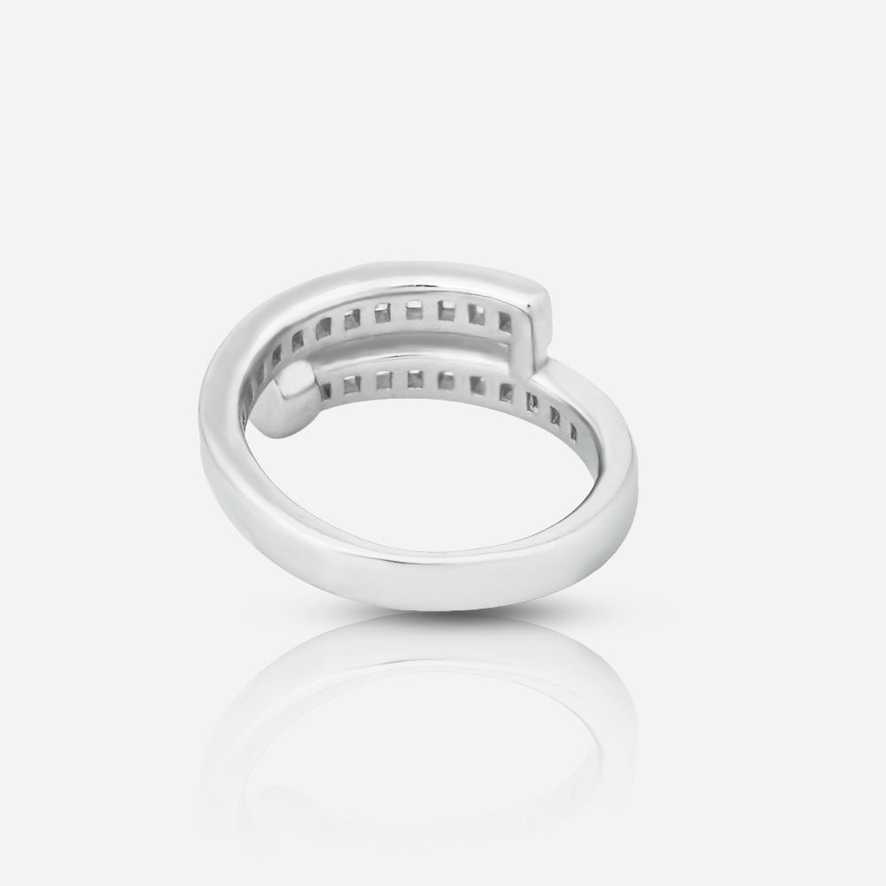 Silver Spiral Ring