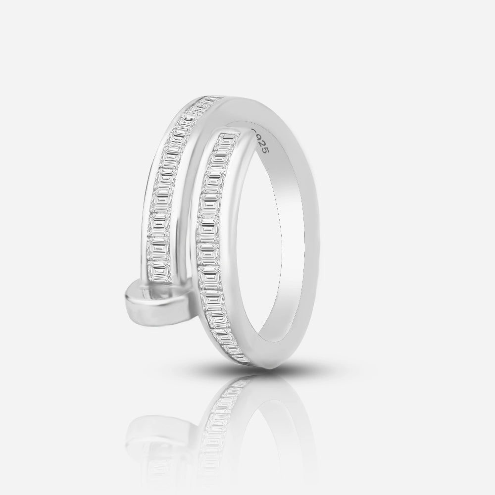 Spiral Ring Silver