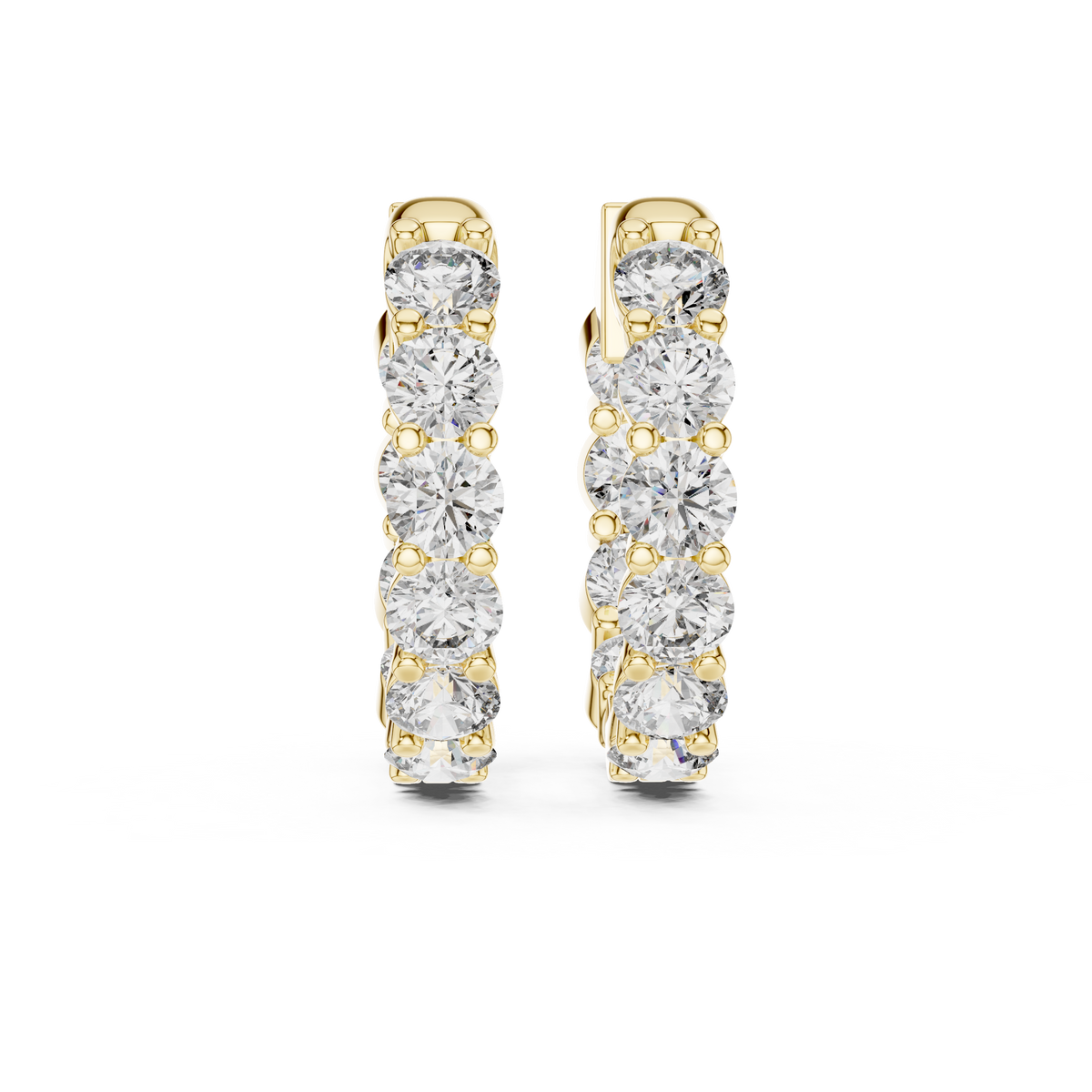 The Wilhelmina — Round Cluster Stud Earrings
