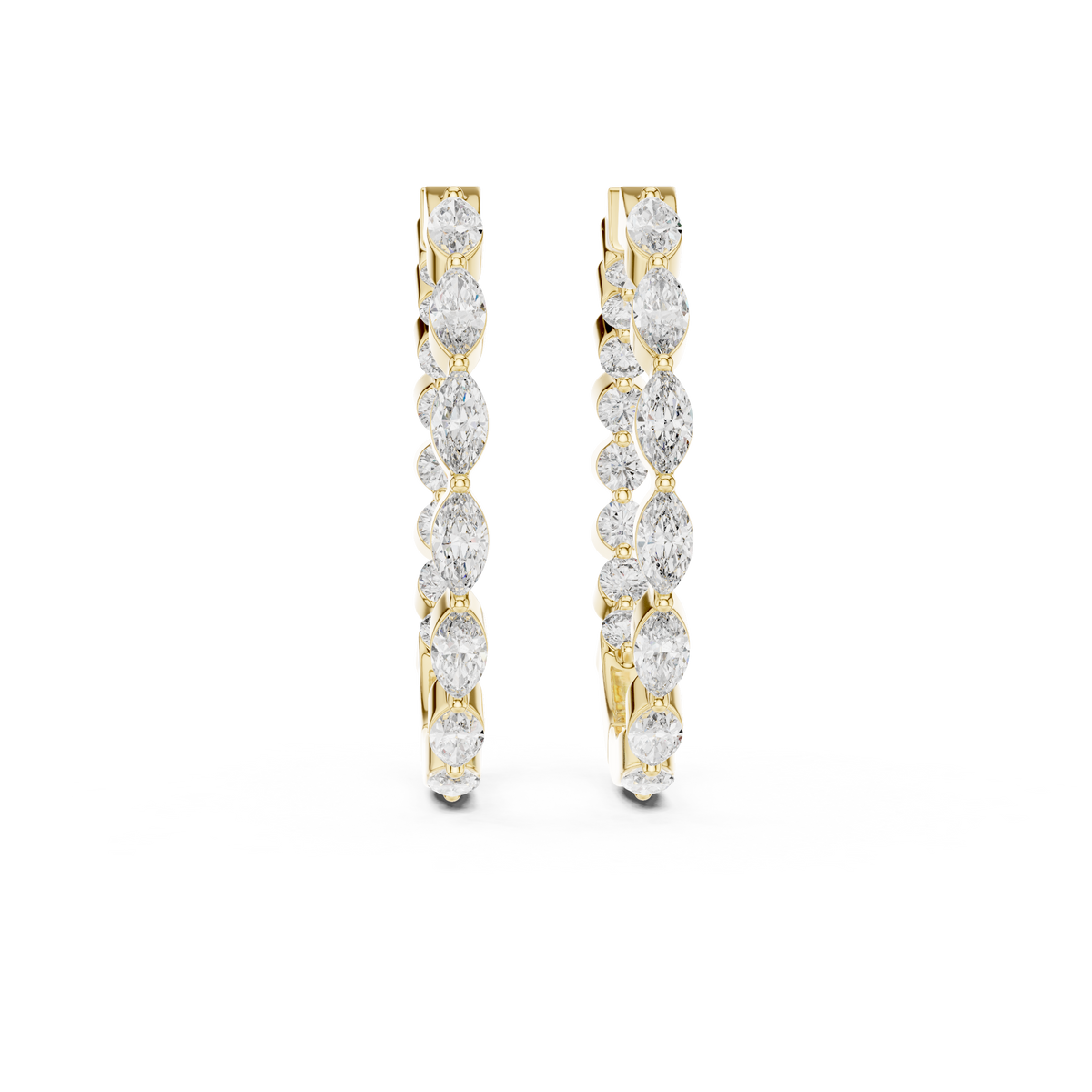 The Gwendolyn — Marquise Cluster Stud Earrings