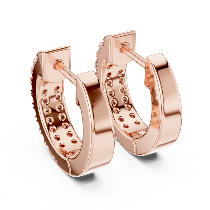 The Jolisse — Round Cluster Stud Earrings