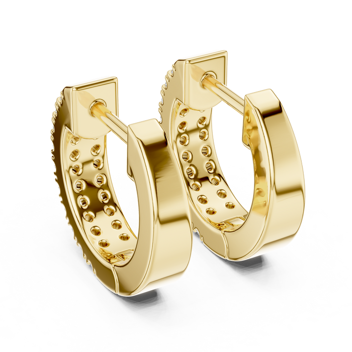 The Jolisse — Round Cluster Lab-Grown Diamond Stud Earrings