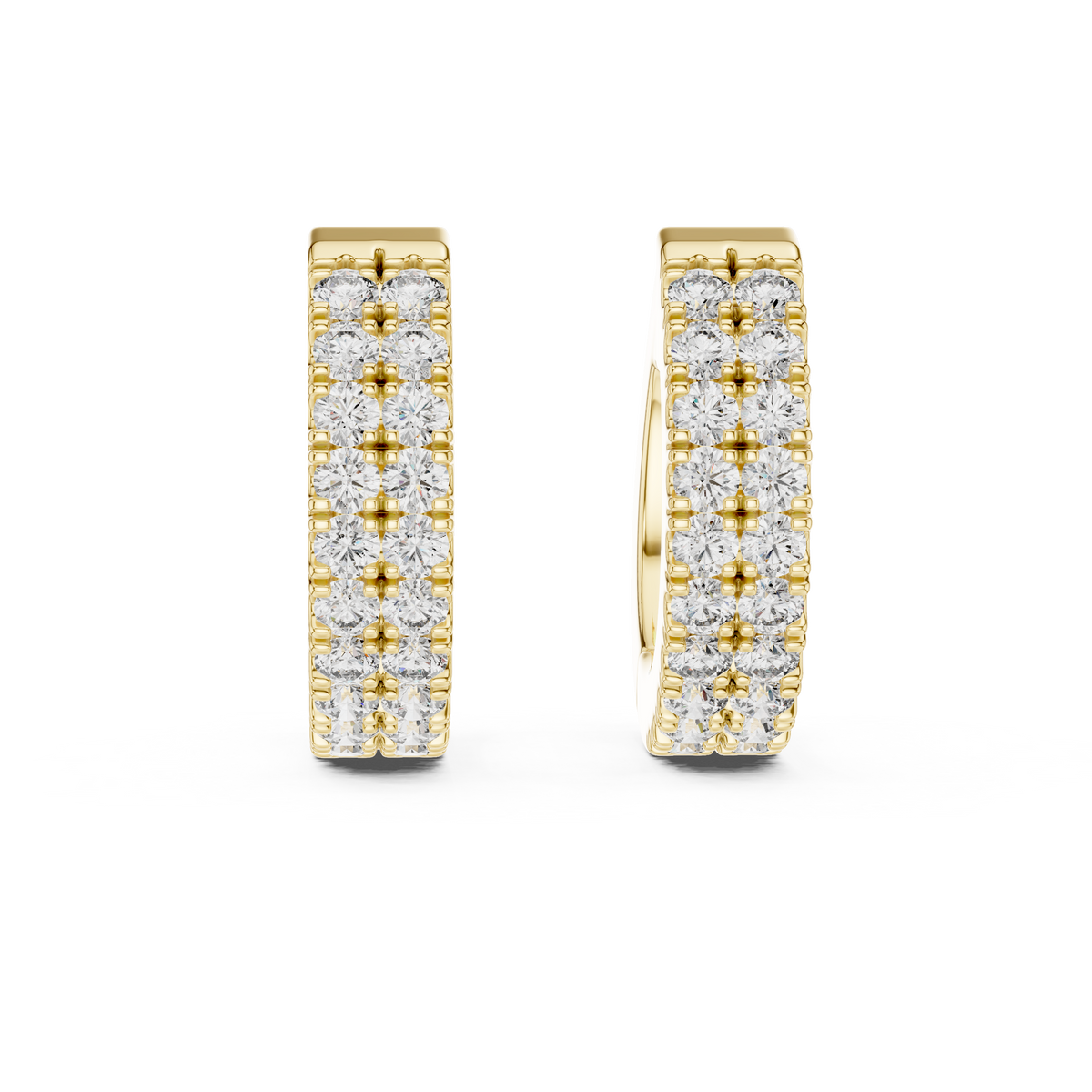 The Jolisse — Round Cluster Stud Earrings