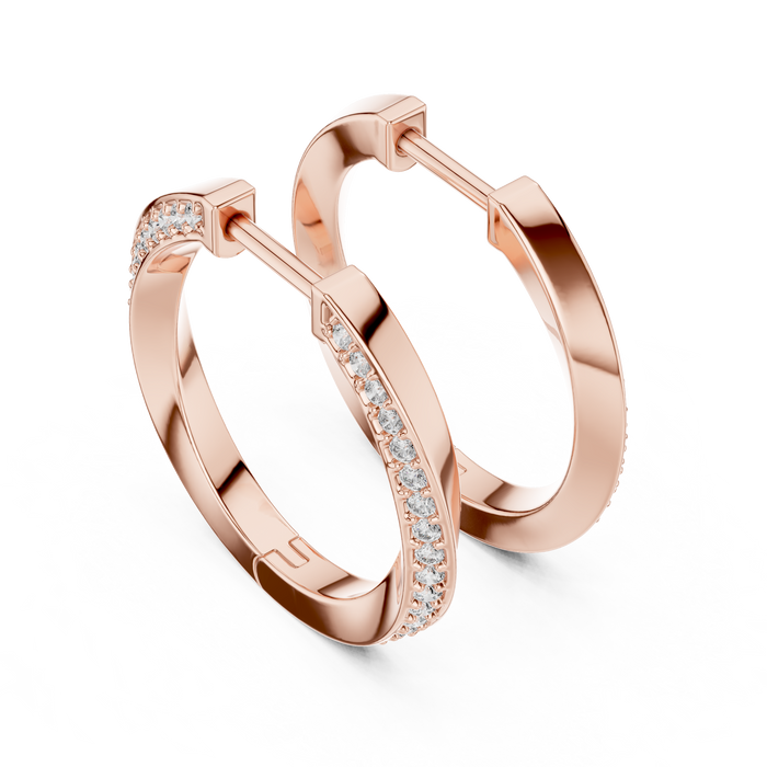 The Aveline — Round Chandelier Drop Earrings