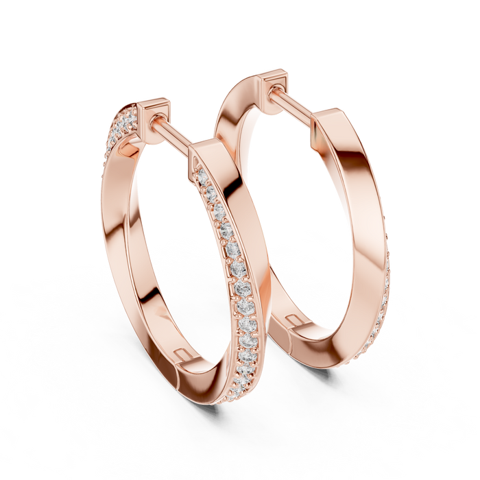 The Aveline — Round Chandelier Drop Earrings