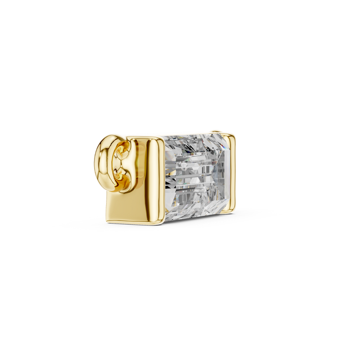 Lucienne Emerald-Cut Lab-Grown Diamond Pendant