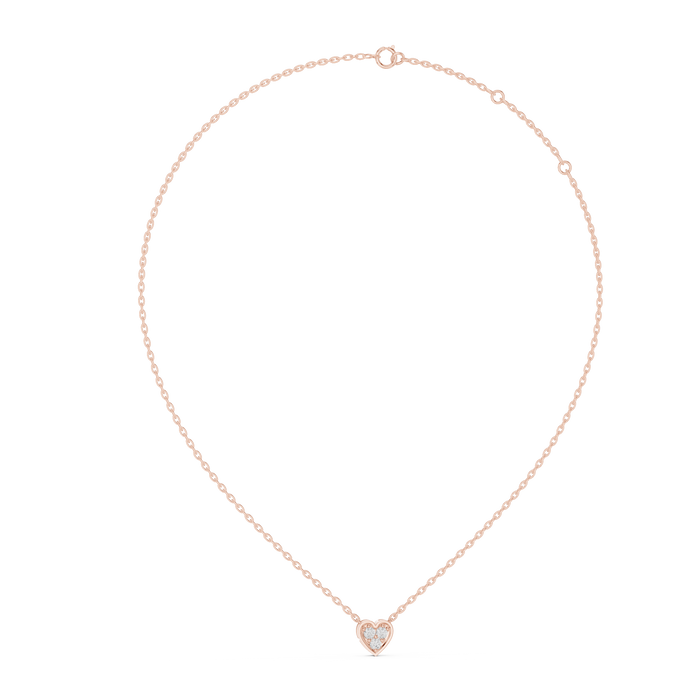 Estelle Heart Pave Pendant
