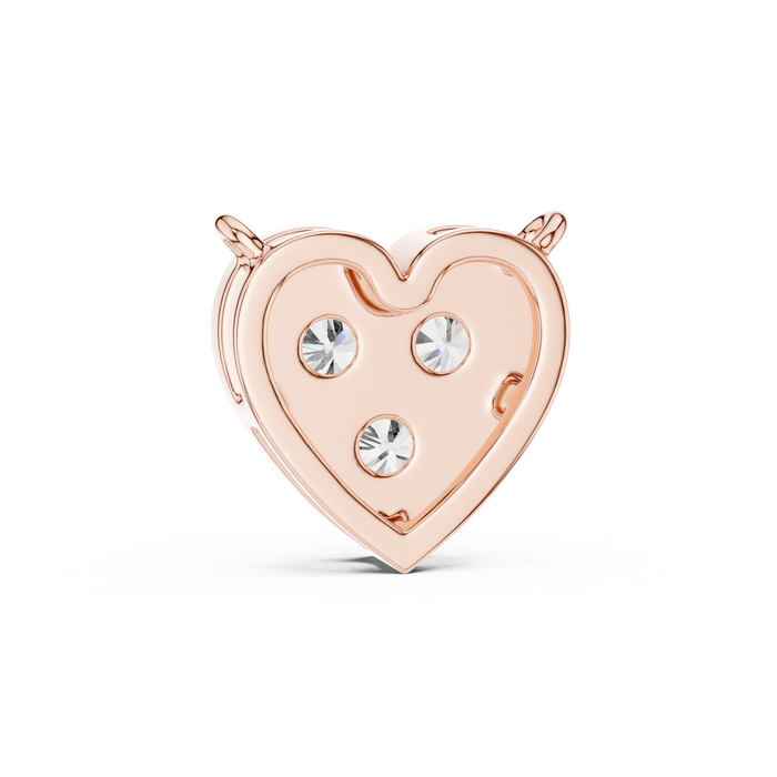 Estelle Heart Pave Pendant