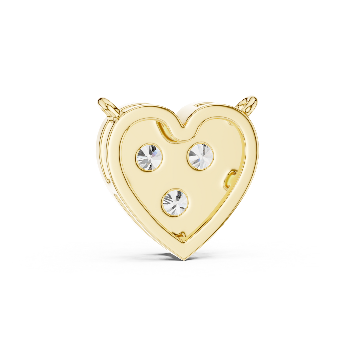 Estelle Heart Pave Pendant