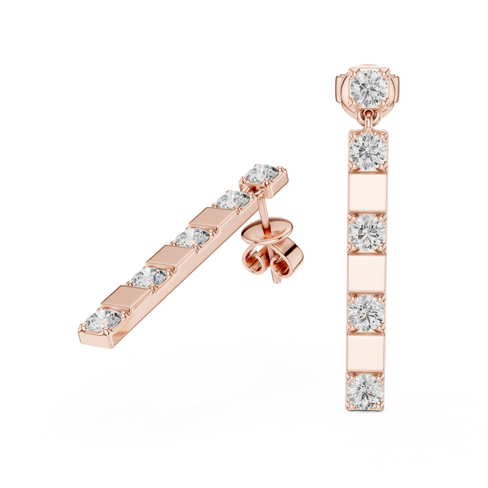 The Florentine — Round Cluster Stud Earrings