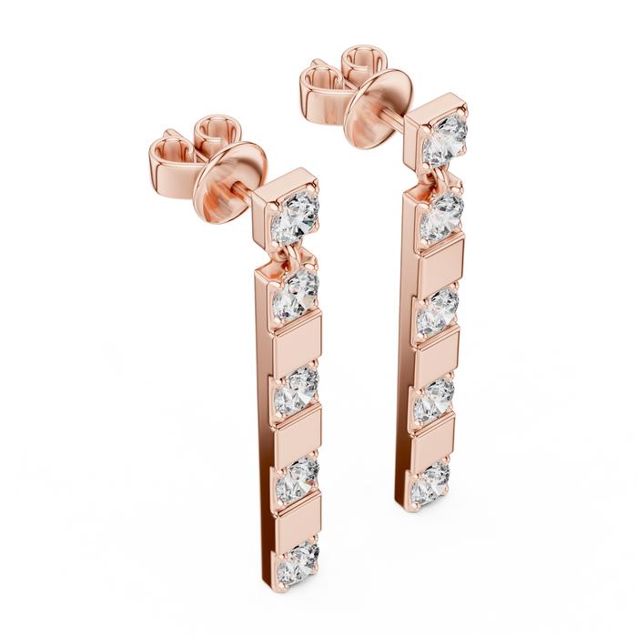 The Florentine — Round Cluster Stud Earrings