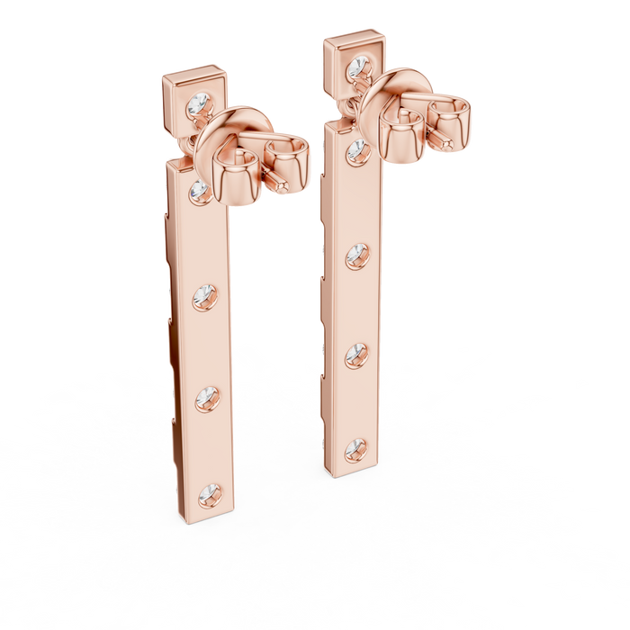 The Florentine — Round Cluster Stud Earrings