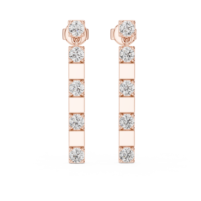 The Florentine — Round Cluster Stud Earrings