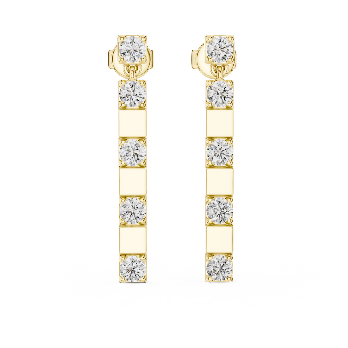 The Florentine — Round Cluster Stud Earrings