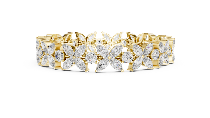 The Philippa — Marquise Eternity Tennis Lab-Grown Diamond Bracelet