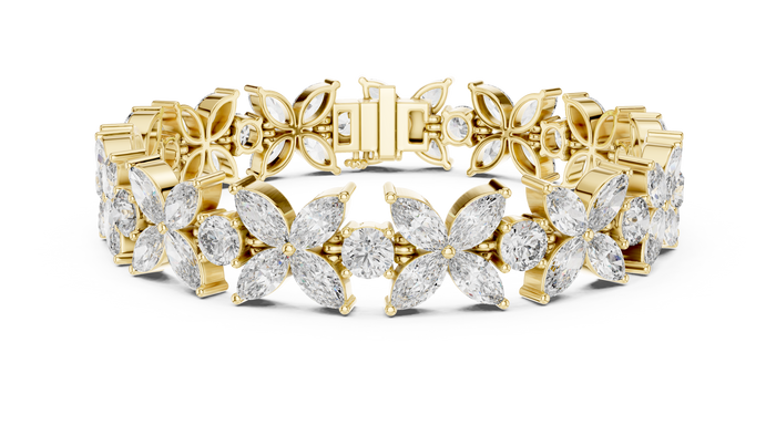 The Philippa — Marquise Eternity Tennis Lab-Grown Diamond Bracelet