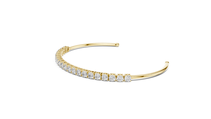 The Rosaline — Round Tennis Lab-Grown Diamond Bracelet