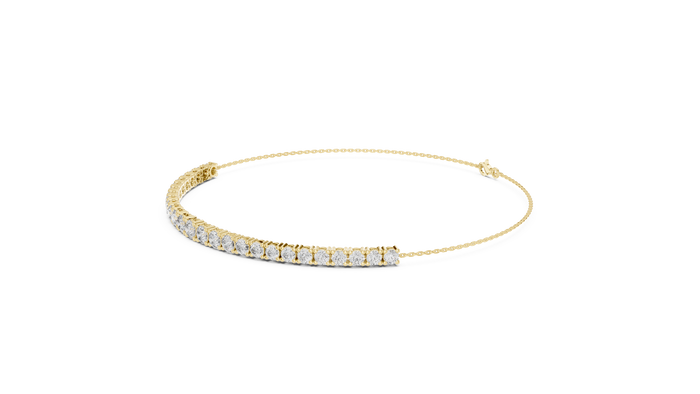 The Sylvaine — Round Tennis Lab-Grown Diamond Bracelet