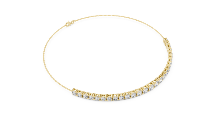 The Sylvaine — Round Tennis Lab-Grown Diamond Bracelet