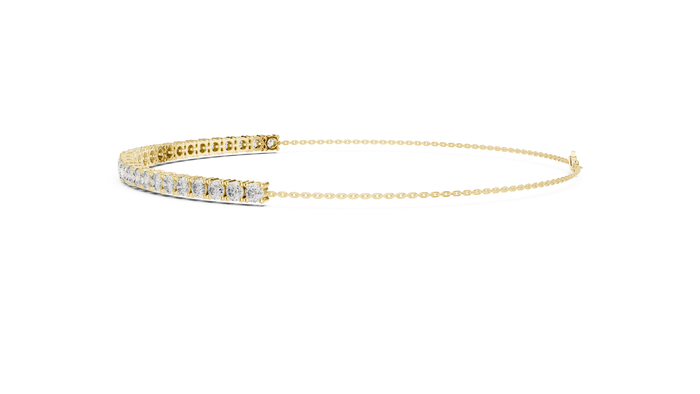 The Sylvaine — Round Tennis Lab-Grown Diamond Bracelet