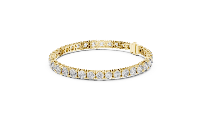 The Tessaline — Round Tennis Lab-Grown Diamond Bracelet