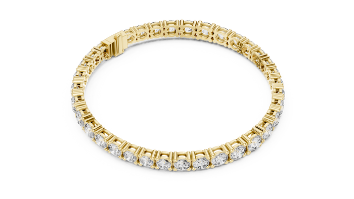 The Tessaline — Round Tennis Lab-Grown Diamond Bracelet