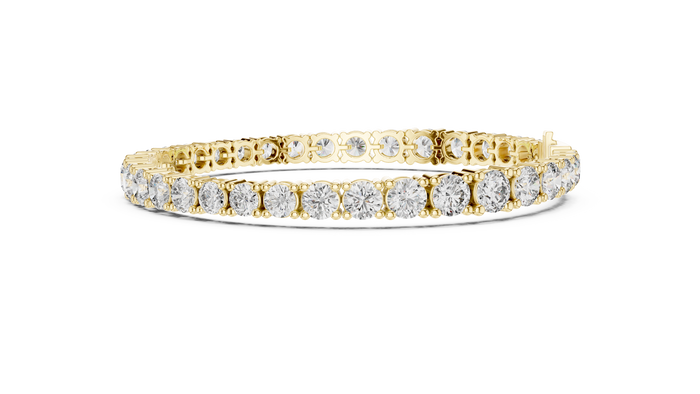 The Tessaline — Round Tennis Lab-Grown Diamond Bracelet