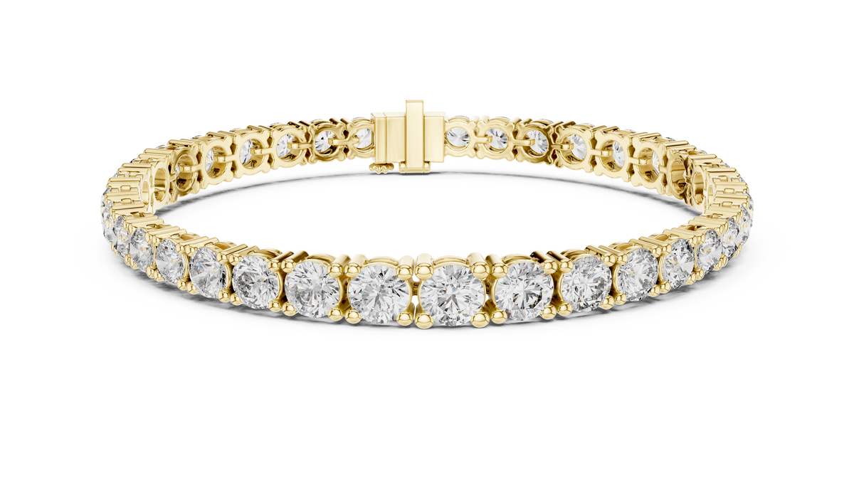 The Tessaline — Round Tennis Lab-Grown Diamond Bracelet