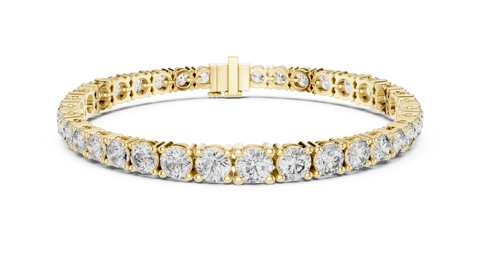 The Tessaline — Round Tennis Lab-Grown Diamond Bracelet