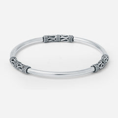 Heritage Charm Bangle