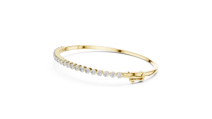 The Zélie — Round Tennis Lab-Grown Diamond Bracelet