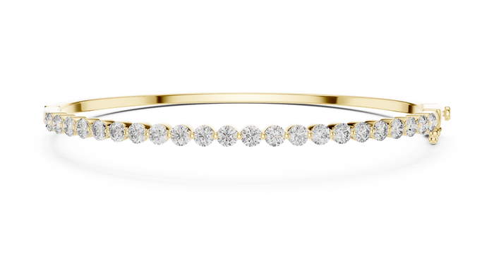 The Zélie — Round Tennis Lab-Grown Diamond Bracelet