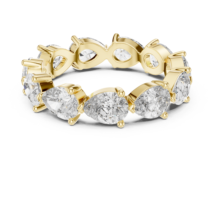 The Aurelia — Pear Halo Lab-Grown Diamond Ring